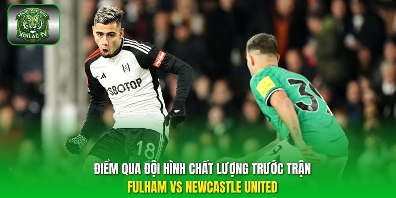 Điểm qua đội hình chất lượng trước trận Fulham vs Newcastle United