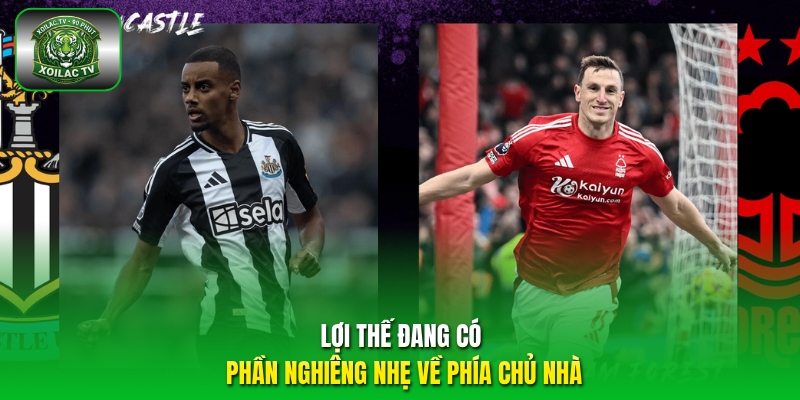Lợi thế đang có phần nghiêng nhẹ về phía chủ nhà.