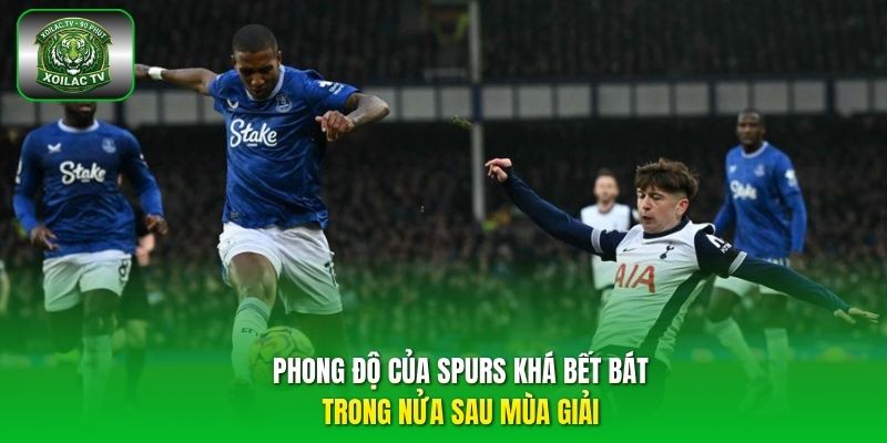 Phong độ của Spurs khá bết bát trong nửa sau mùa giải