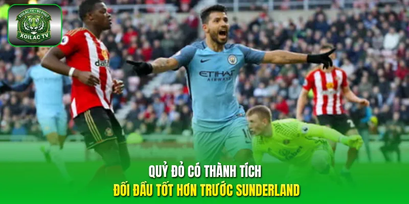 Quỷ đỏ có thành tích đối đầu tốt hơn trước Sunderland
