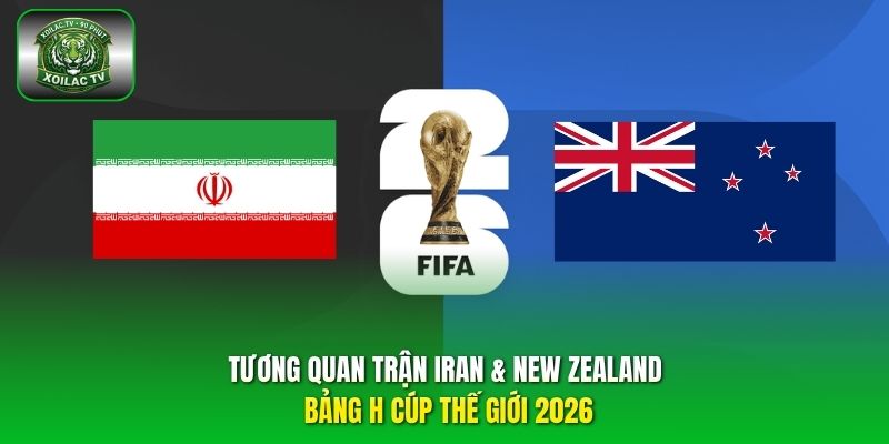tương quan trận Iran & New Zealand